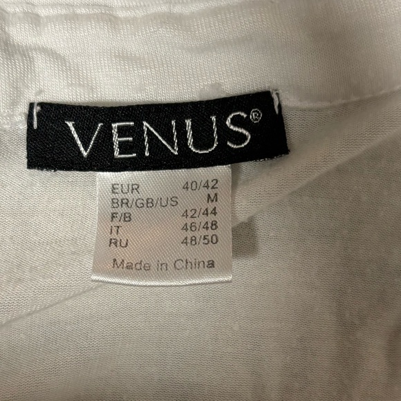 Venus White Collared Bodysuit - Picture 3 of 3